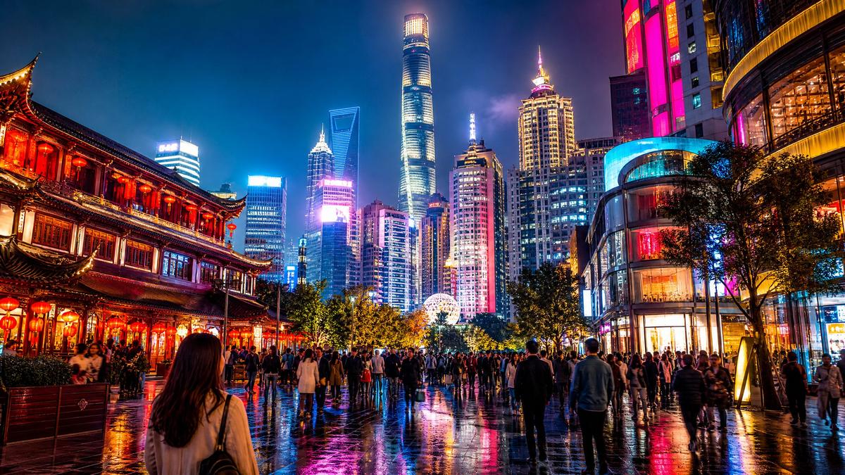 蘑菇视频·上海夜景旅行视频